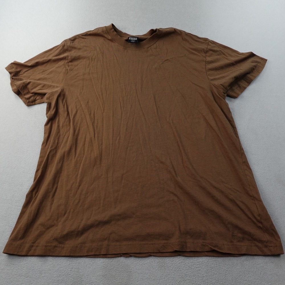 Filson Ranger T Shirt Mens 3XL Rugged Tan Brown Cotton Outdoor 20205130